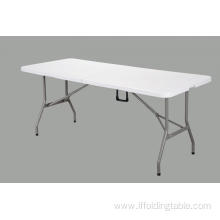 6FT Rectangle Folding Table  Powder Coated Tube